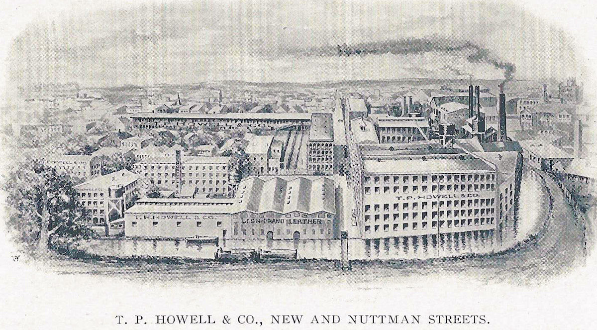 New Street by Lock Street & the Morris Canal
Vertical street in the center.
From: "Newark, the City of Industry" Published by the Newark Board of Trade 1912
