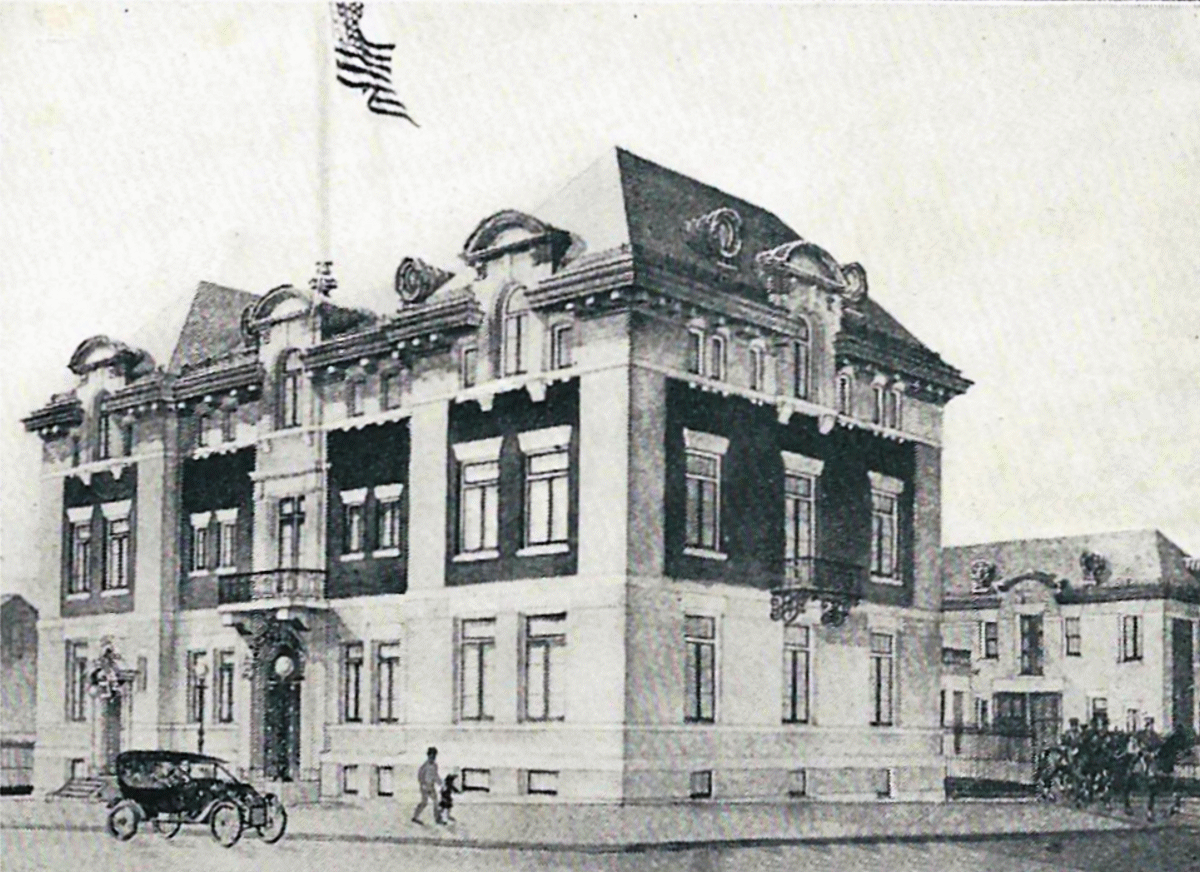 Bigelow & Hunterdon Streets
Sixth Precinct
From "Newark, the City of Industry" Published by the Newark Board of Trade 1912
