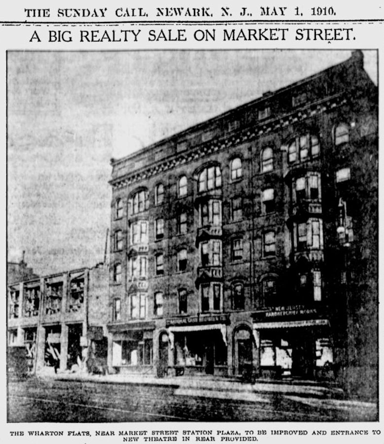 289 Market Street
Wharton Flats
1910

