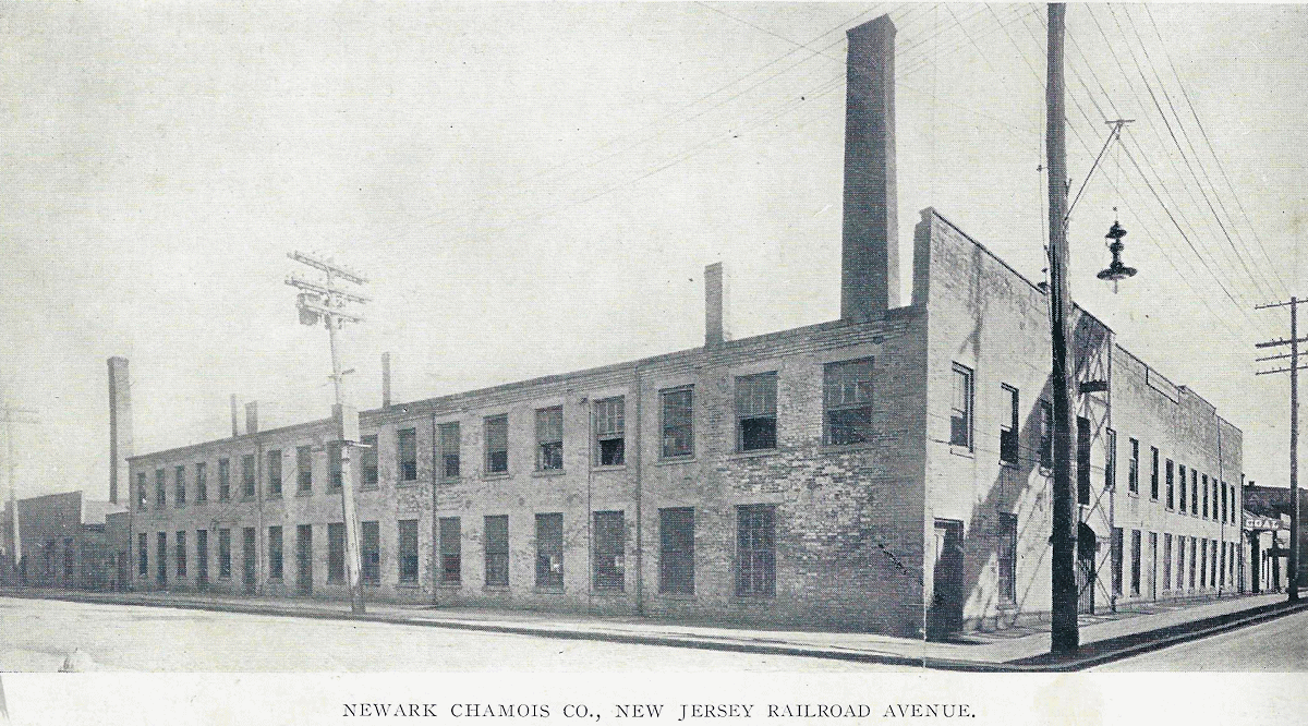 291 New Jersey Railroad Avenue
Newark Chamois Company
From "Newark - The City of Industry" Published 1912
