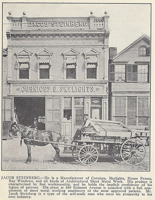 299 Belmont Avenue
Photo from "Newark 1909 - 1910"
