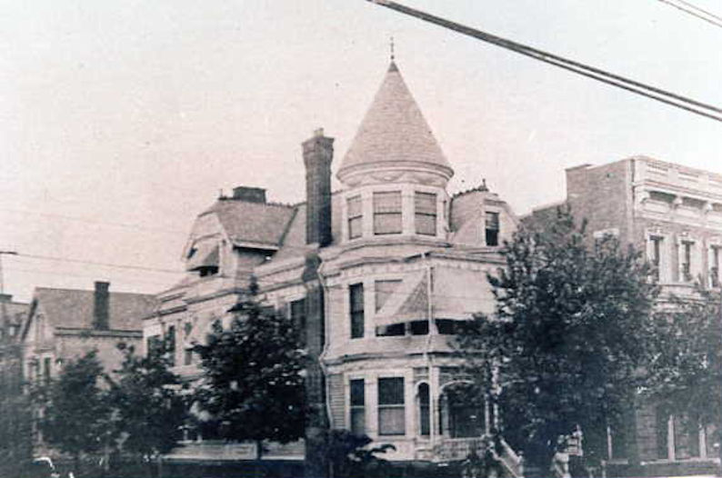 331 South Orange Avenue
The Frey home from before 1900 until the late 1920s. Along with Albert, Louisa and their young children, at different times nieces from Germany, a widowed sister, and various boarders lived in the house. Later, son Ottmar, his wife and two children lived here with his parents and sister Millie. Ottmar, also a physician, and his father shared offices in the house as well. Dr. Albert Frey practiced medicine in Newark for nearly 50 years. Sadly, the house is long gone.
Photo from E. A. Frey
