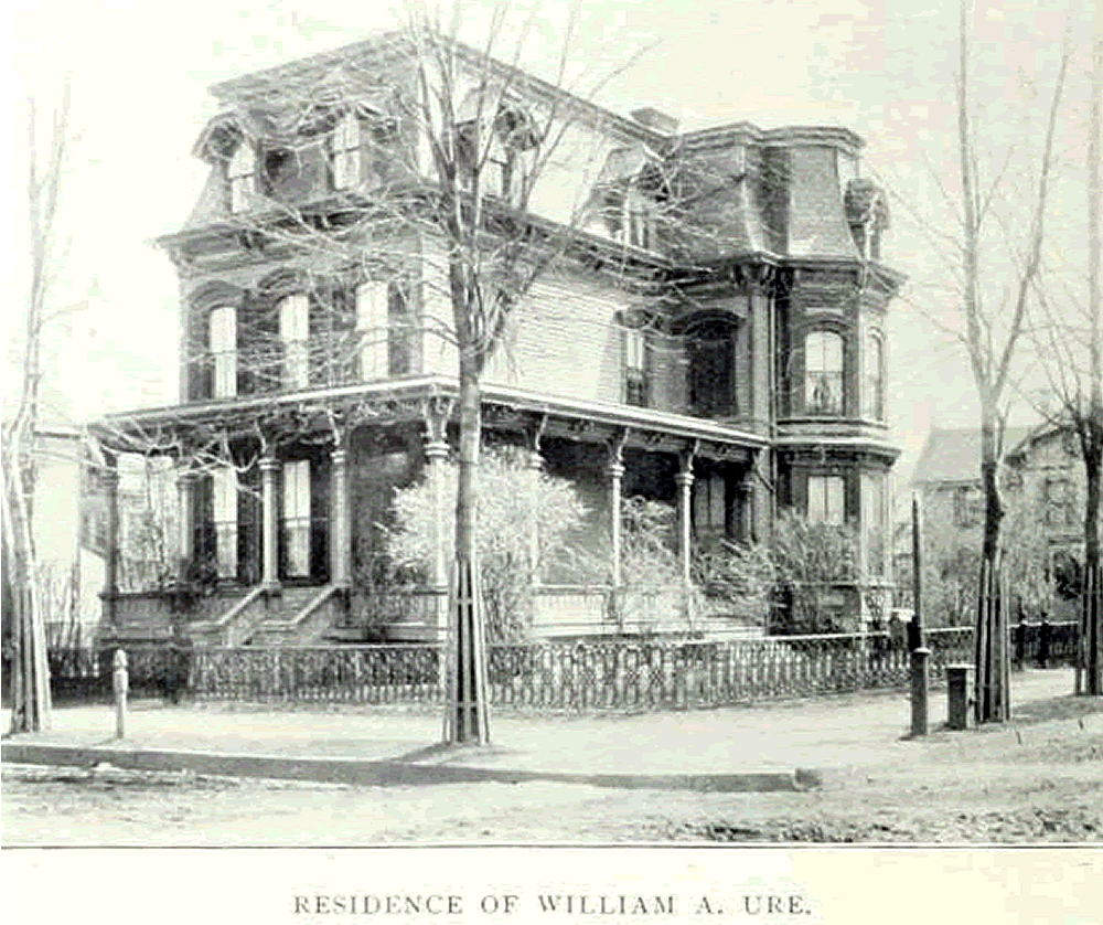 340 Thirteenth Avenue
Residence of William A. Ure
From "Essex County, NJ, Illustrated 1897":
