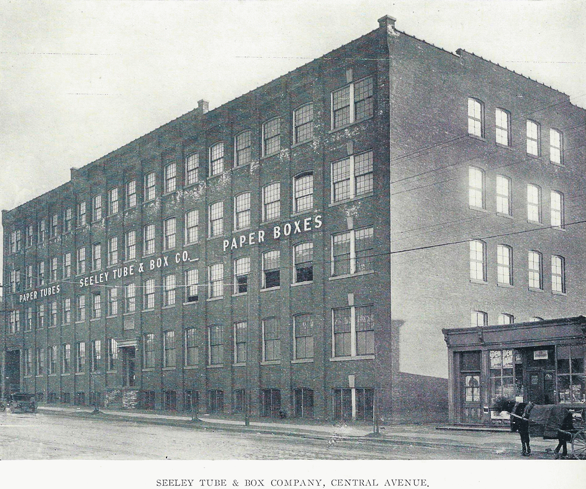 342 Central Avenue
Seely Tube & Box Company
From "Newark - The City of Industry" Published 1912
