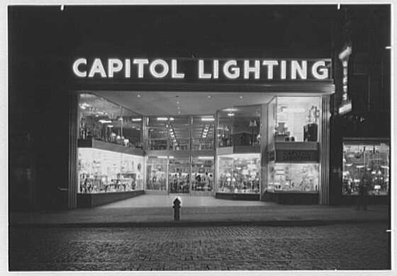 379 Springfield Avenue
Capitol Lighting - 1945
Library of Congress, Prints and Photograph Division, Washington, D.C. 20540 USA
