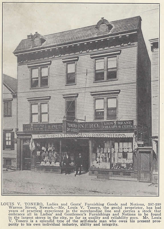 387 Warren Street
From: "Newark Illustrated 1909-1910" Published by Frank A. Libby 1909
