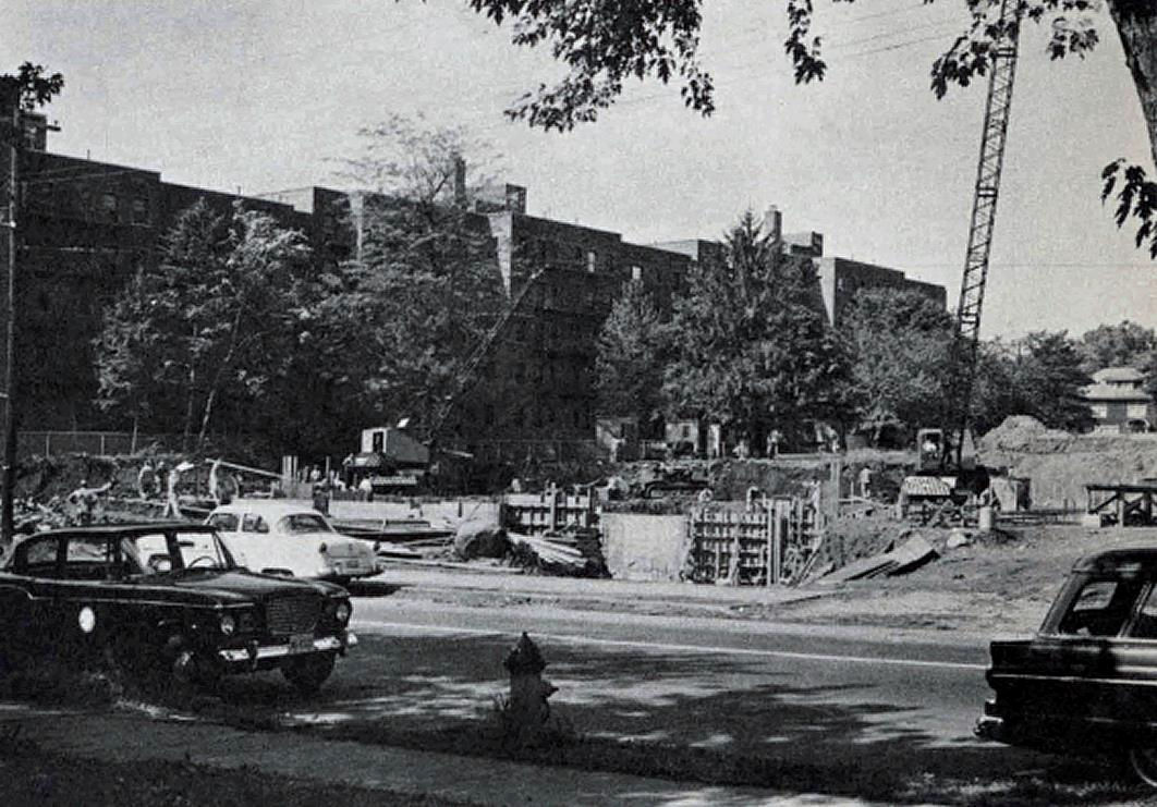 389 Mount Prospect Avenue
In front of looking at the building of The Addison and in the background the Parkwood Place Apartments.

Photo from ReNew Newark 1961
