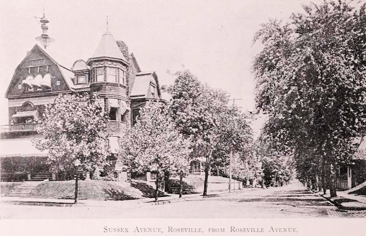 Sussex & Roseville Avenues
Photo from Newark NJ and Its' Attractions 1911

