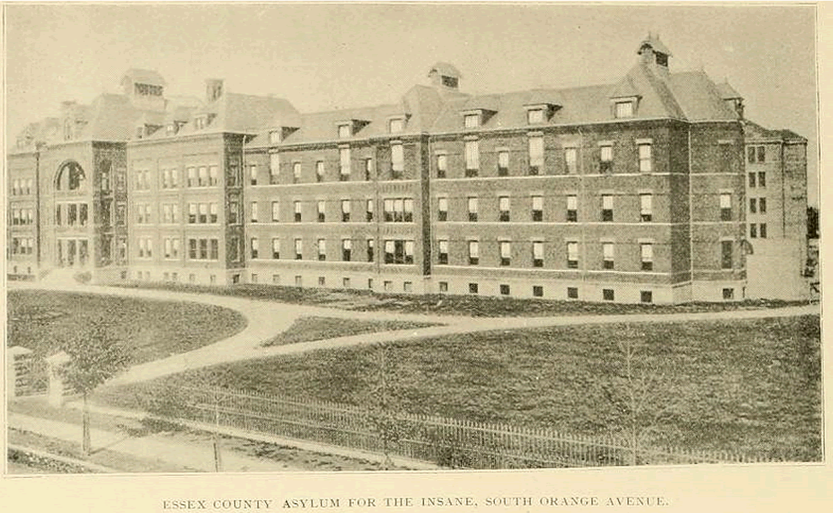 425 South Orange Avenue
Essex County Insane Asylum
From: Newark Illustrated 1891
