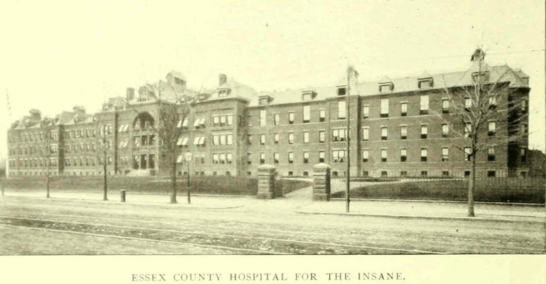 425 South Orange Avenue
Essex County Hospital for the Insane
From: Essex County, NJ, Illustrated 1897
