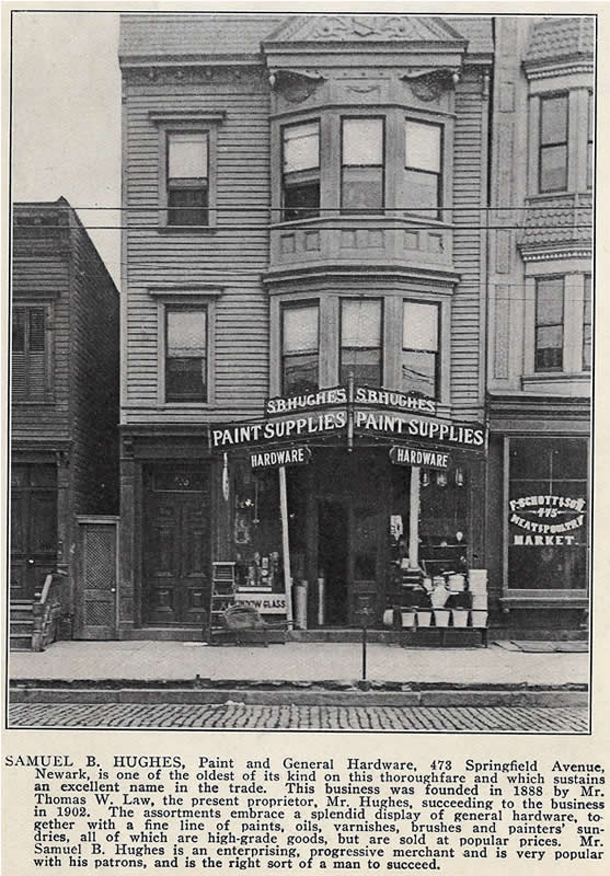 473 Springfield Avenue
Photo from "Newark 1909 - 1910"
