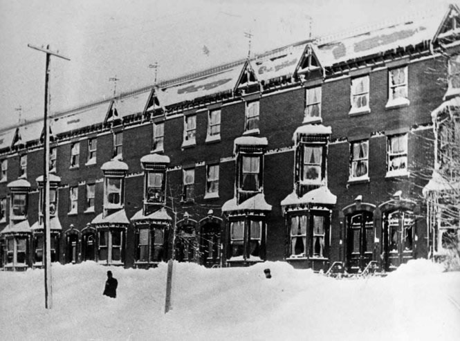 High Street & Court Street 1888 Snowstorm
Photo from Newark Public Library
