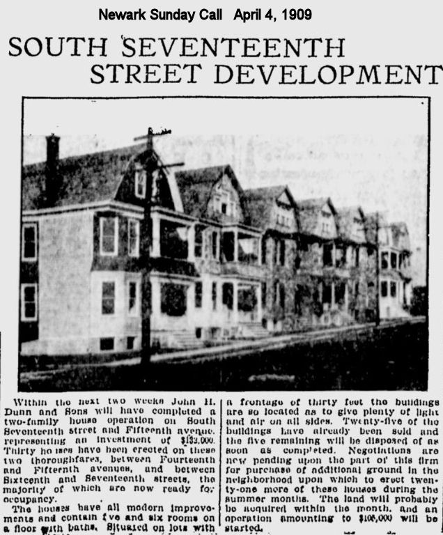 Fifteenth Avenue & South Seventeenth Street
1909
