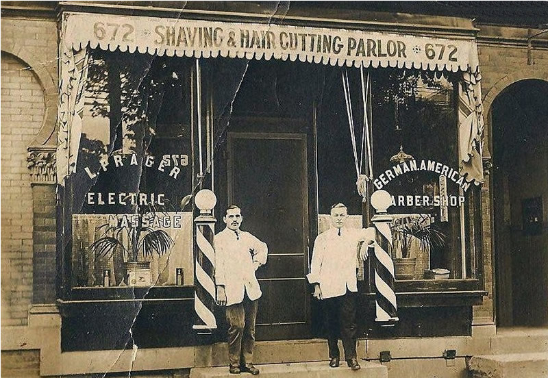 672 Springfield Avenue
Louis Prager Barber Shop
Photo take between May 1912 & August 1917
Photo from Paul Husosky
