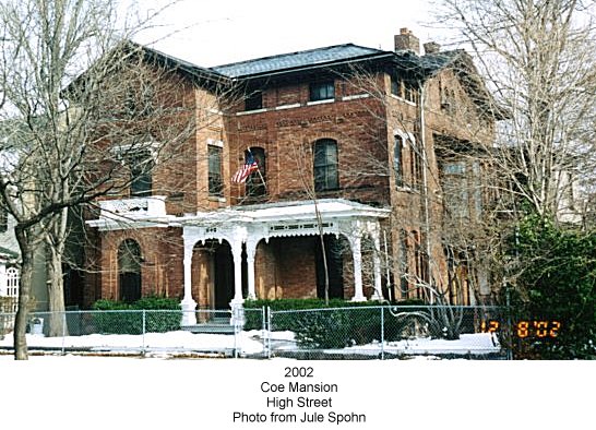 698 High Street
Coe Mansion
