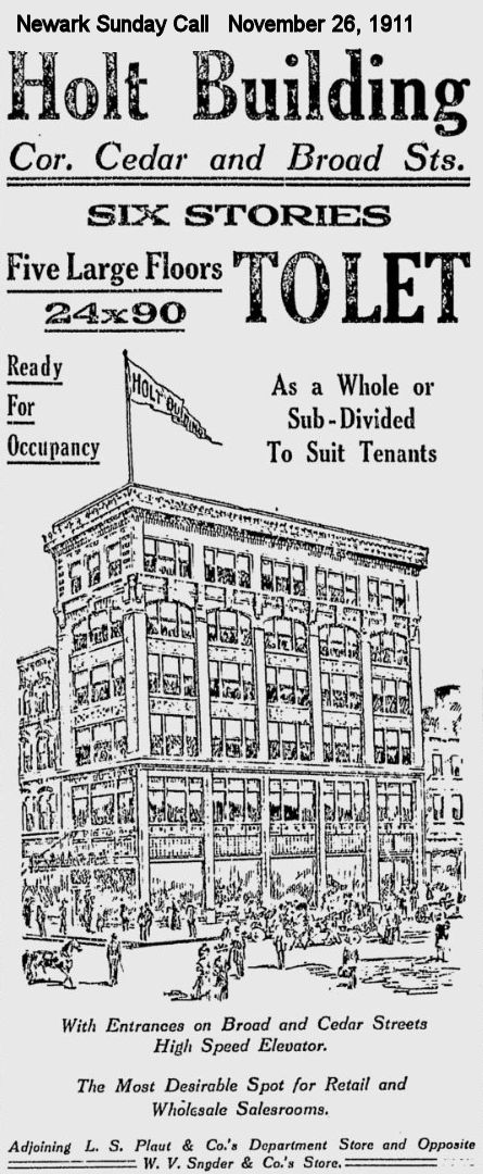 Broad & Cedar Streets
1911
