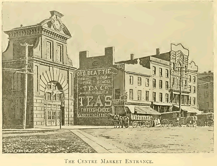 Centre Market over the Morris Canal
From "Newark and its Leading Business Men" 1891
