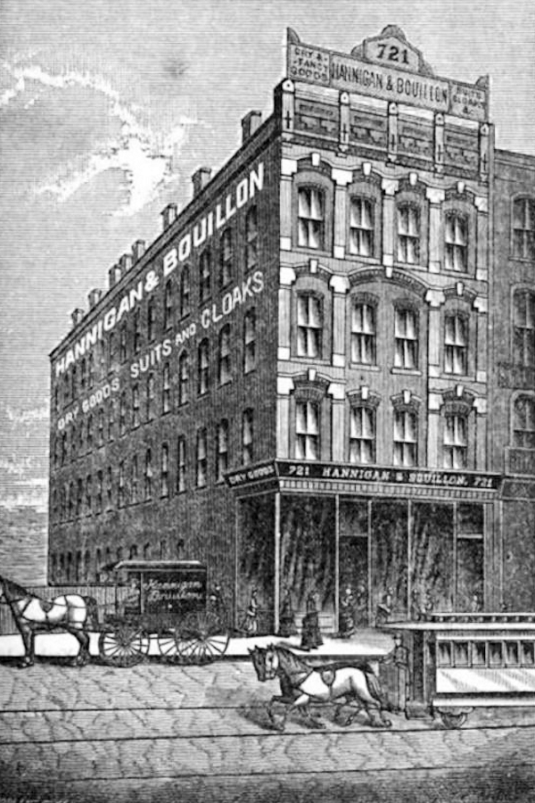 721 Broad Street
Early 1880's
From "Quarter-Century's Progress of New Jersey's Leading Manufacturing Center"

