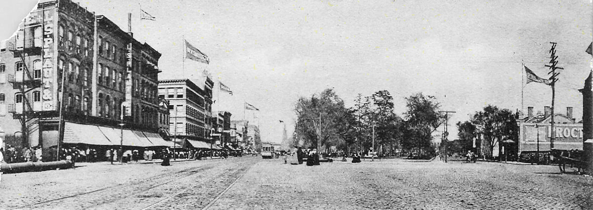 Broad Street at the Morris Canal
Photo from the NPL
