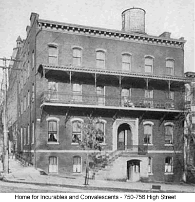 750 High Street
Home for Incurables and Convalescents
