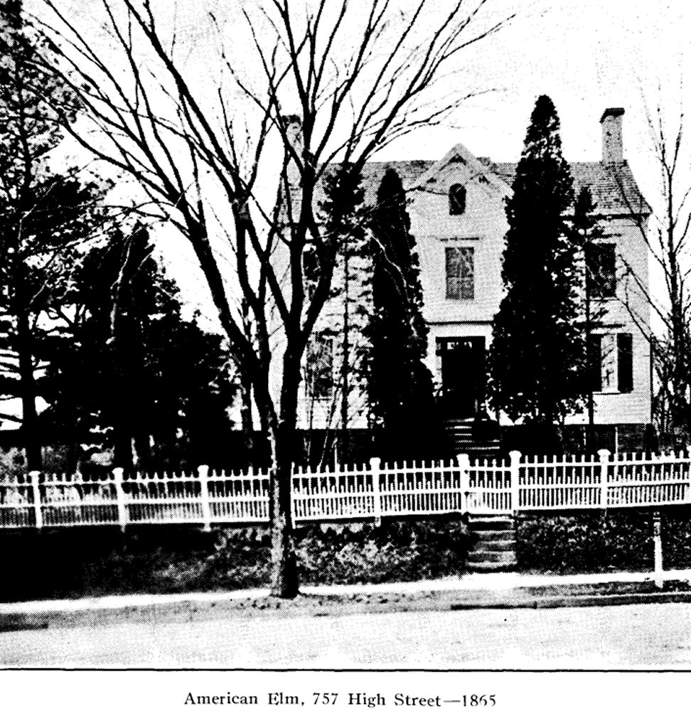 757 High Street
From "Shade Tree Commission of the City of Newark, New Jersey" 1915
