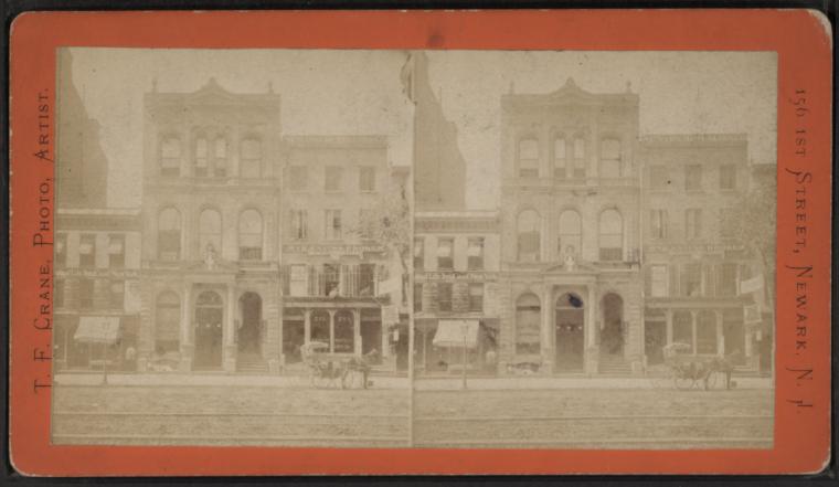 759 Broad Street
Dime Savings Bank - year unkown
Robert N. Dennis Collection of Stereoscopic Views
