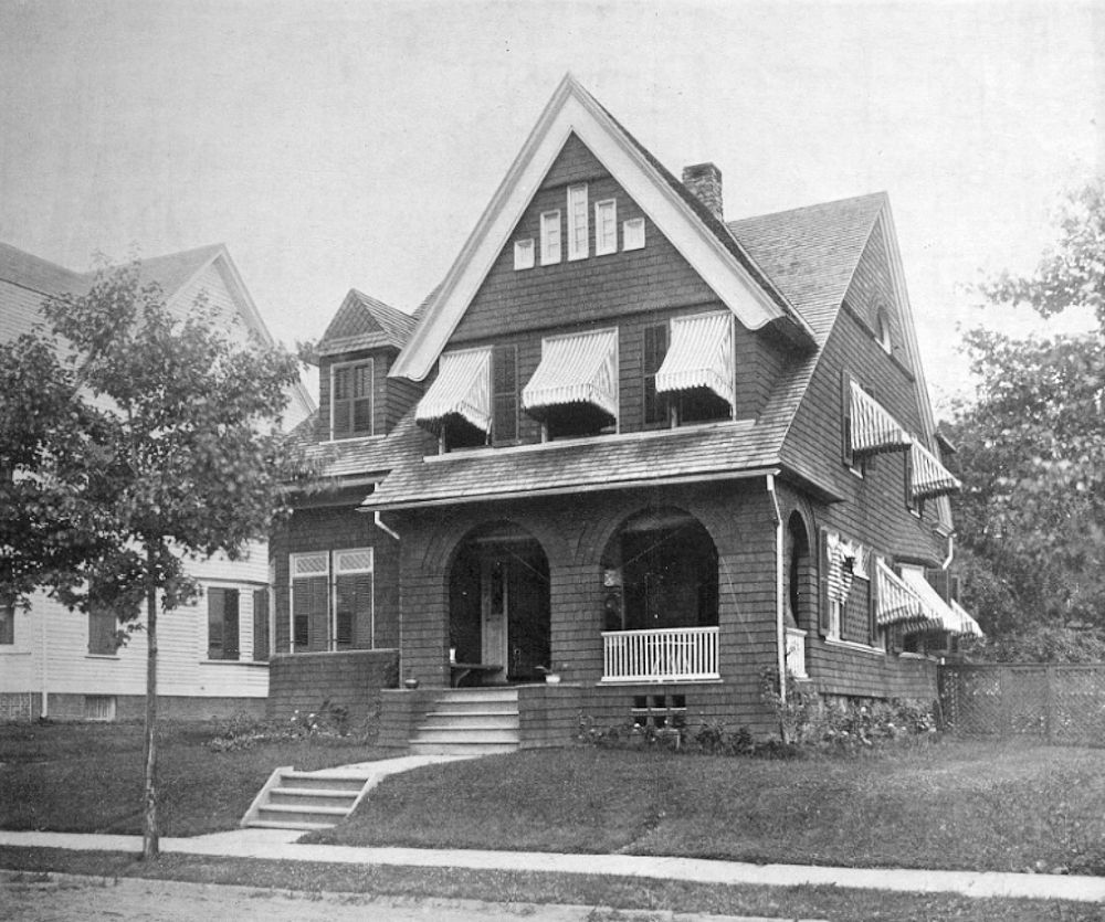 765 Degraw Avenue
Photo from Scientific American Building Monthly  February 1899
