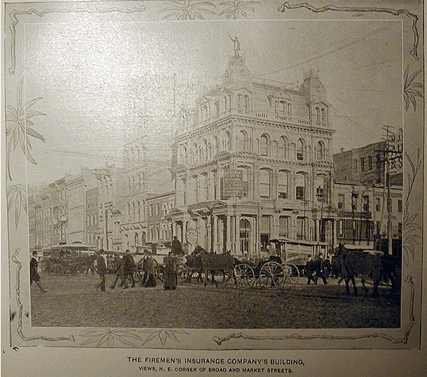 784 Broad Street
Fireman's Insurance Building - 1901
