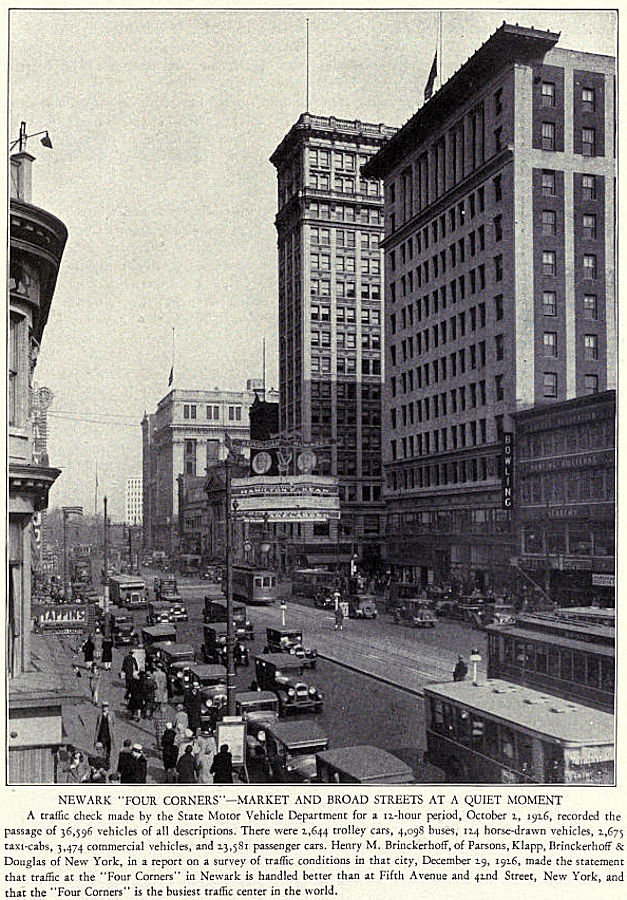 Broad Street Looking North
Photo from "New Jersey; Life, Industries and Resources of a Great State:1926"
