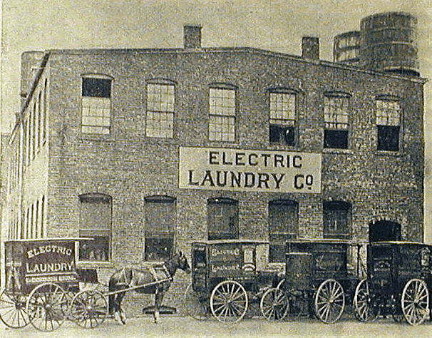 819 Broad Street (rear)
Electric Laundry
From "Newark - New Jersey's Greatest Manufacturing Centre, Illustrated" Published 1894 by The Consolidated Illustrating Co.
