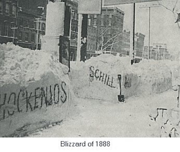 844 to 856 Broad Street
Blizzard of 1888
