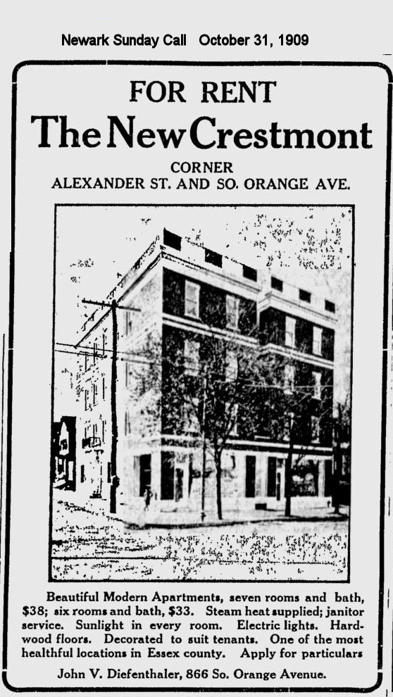 South Orange Avenue & Alexander Street
1909
