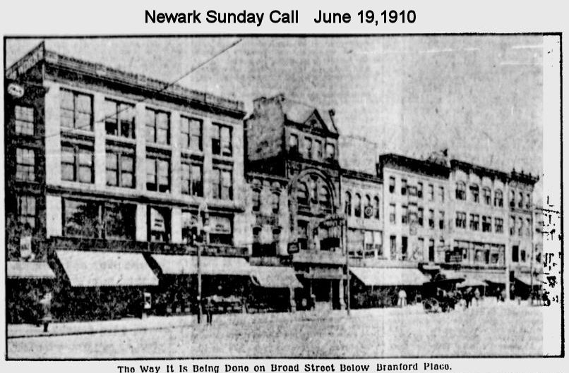 859 Broad Street looking North
1910
