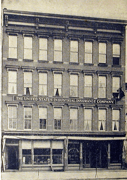 878 Broad Street
United States Industrial Insurance Company of Newark
From "Newark - New Jersey's Greatest Manufacturing Centre, Illustrated" Published 1894 by The Consolidated Illustrating Co.
