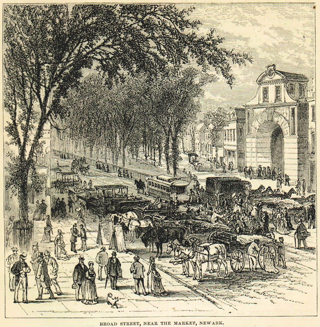 Park Place at Centre Market
Harper's New Monthly Magazine October 1876
