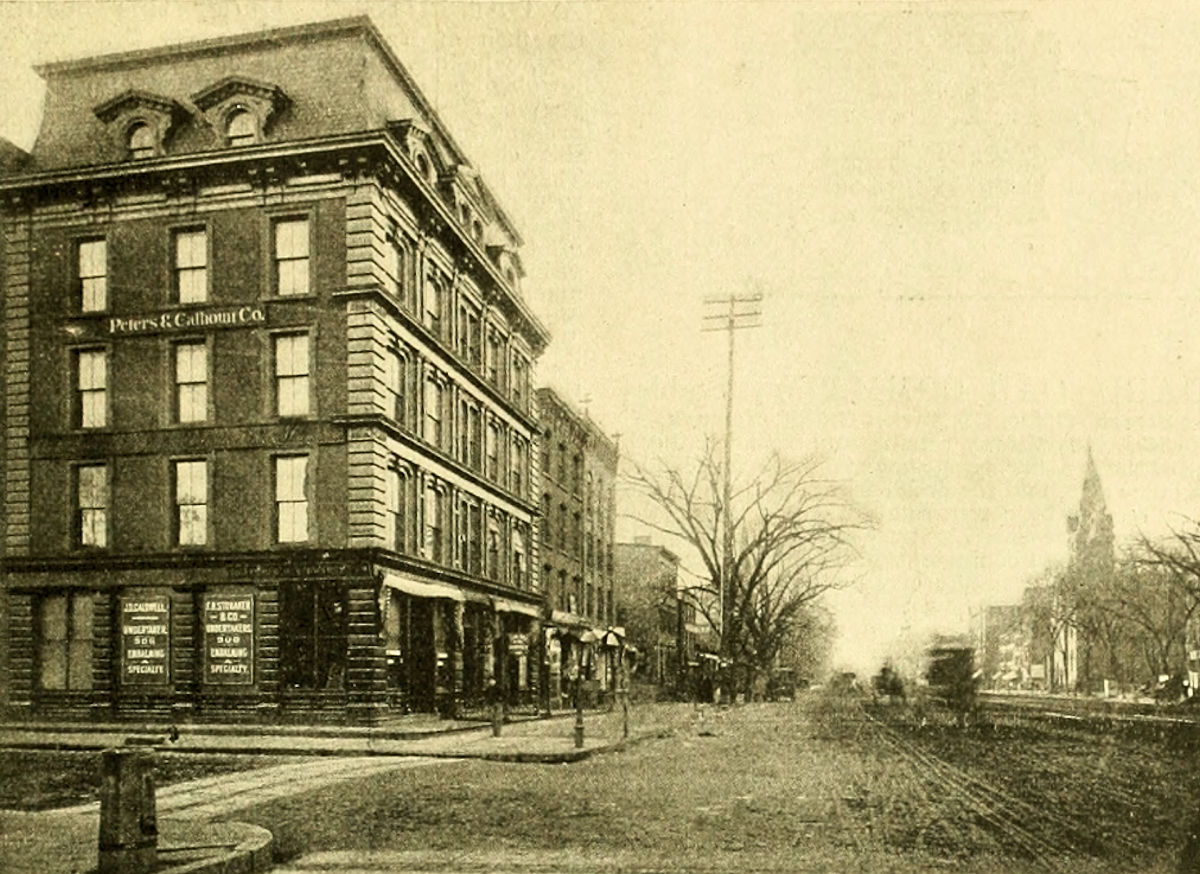 Broad & Green Street
1891
Photo from "Newark and Its Leading Businessmen"
