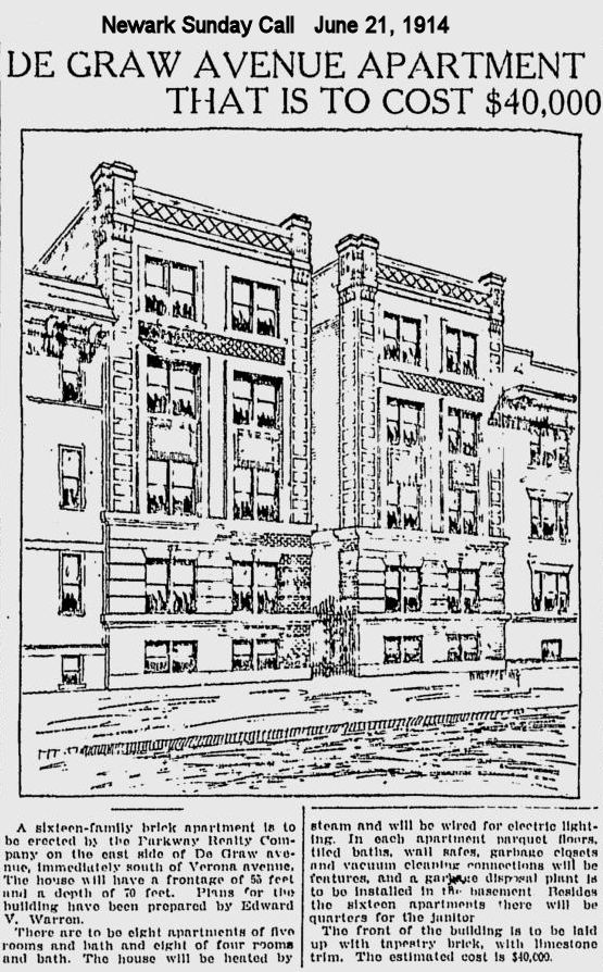 Degraw Avenue south of Verona Avenue
1914

