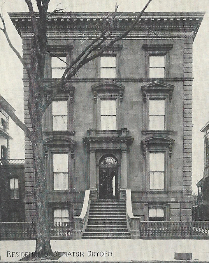1020 Broad Street
Home of Senator John F. Dryden
~1905
From "Views of Newark" Published by L. H. Nelson Company ~1905

