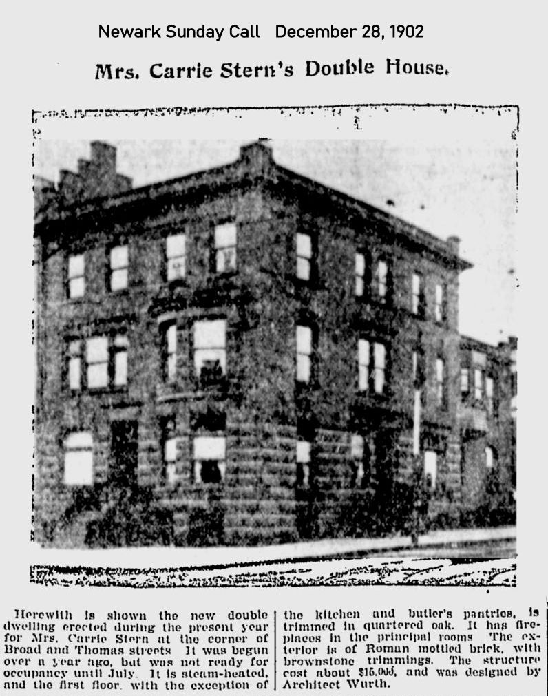 1109 Broad Street
December 28, 1902
