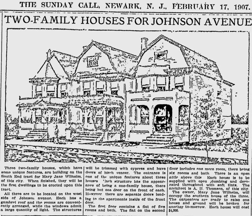 Johnson Avenue
Two-Family Houses for Johnson Avenue
