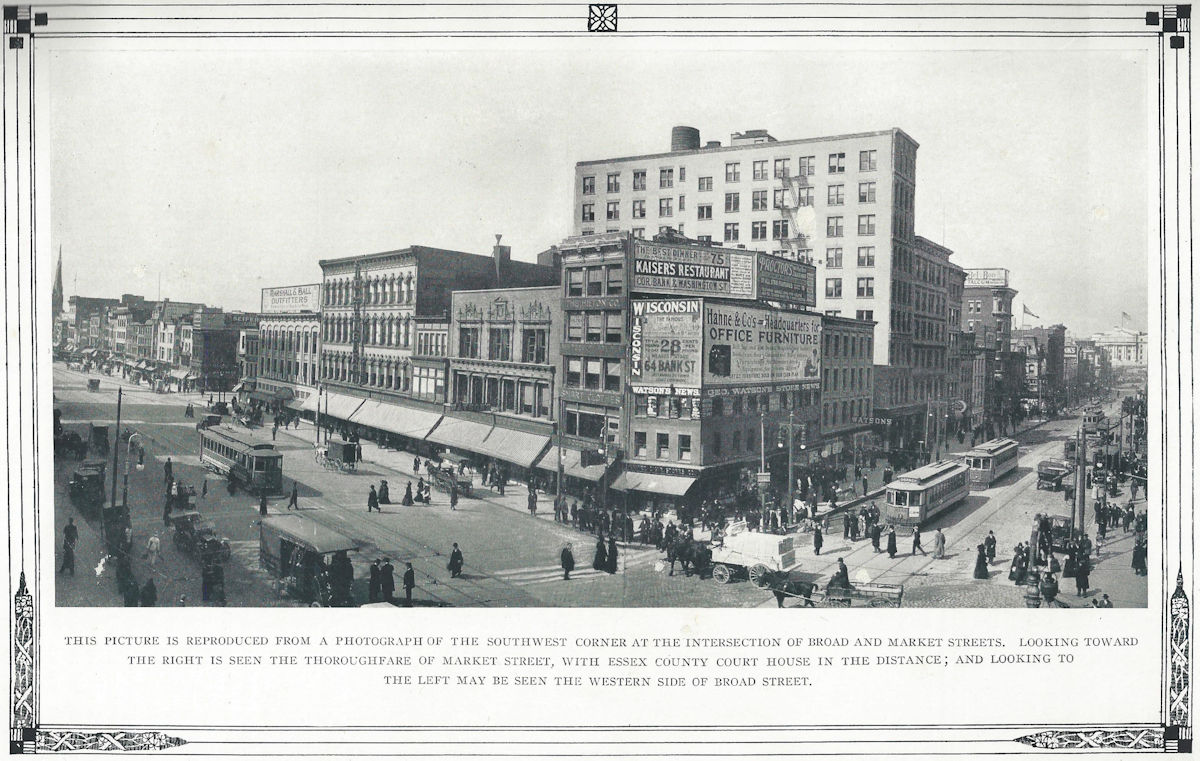 1911 (approximate)
From: "Newark, the City of Industry" Published by the Newark Board of Trade 1912
