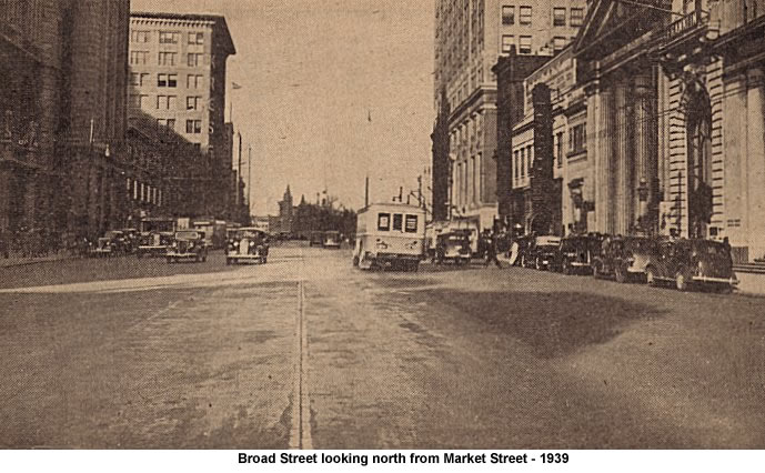 1939 - Looking north from Market Street
Photo from Newspaper Carrier's Annual 1939
