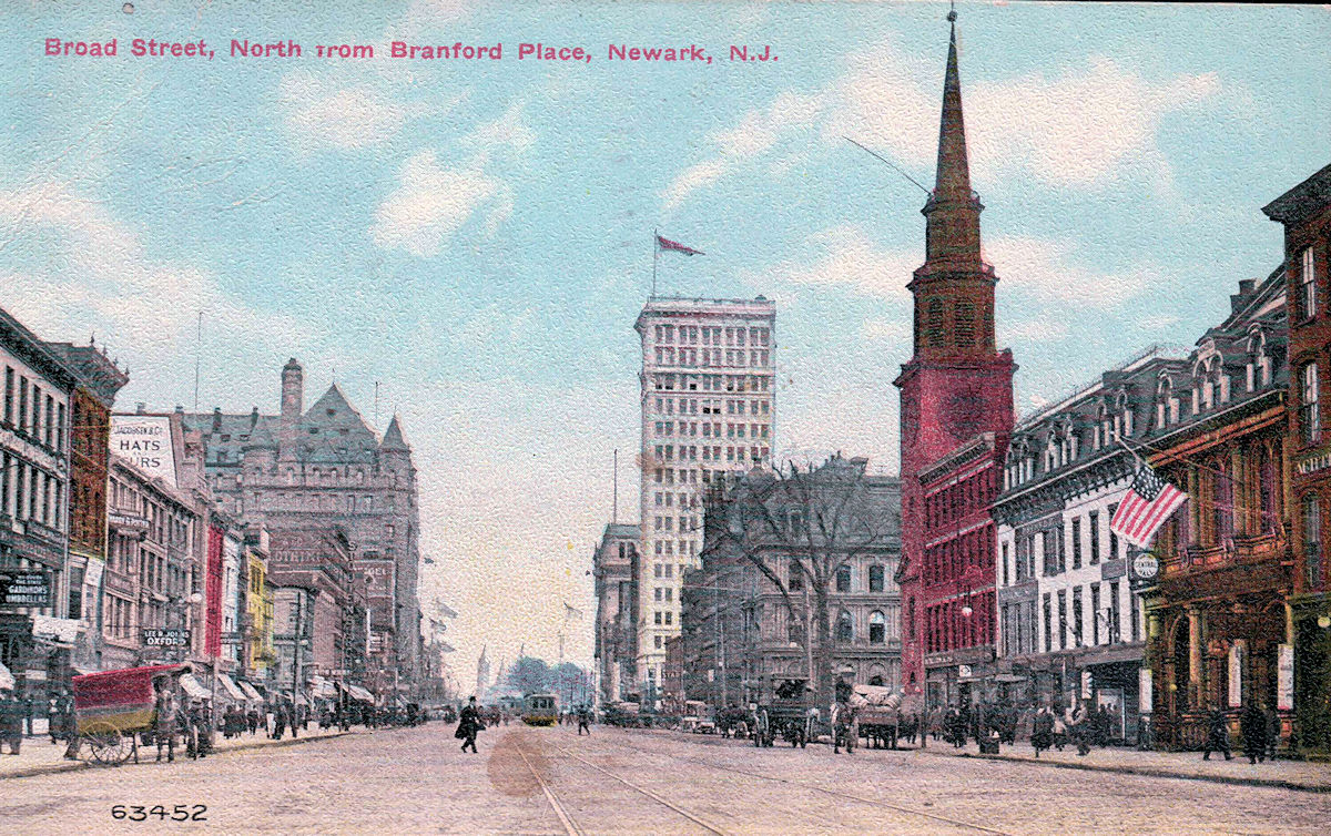 1910 - Looking North from Branford Place
1910
