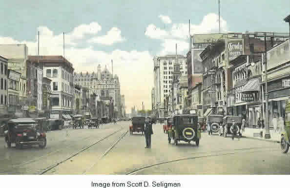 1920 - Looking North from Clinton Avenue
1920
