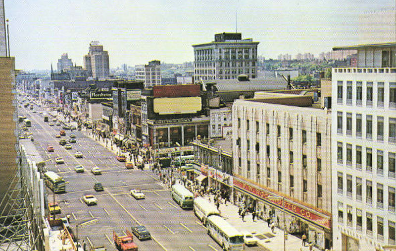 Looking South to Market Street
