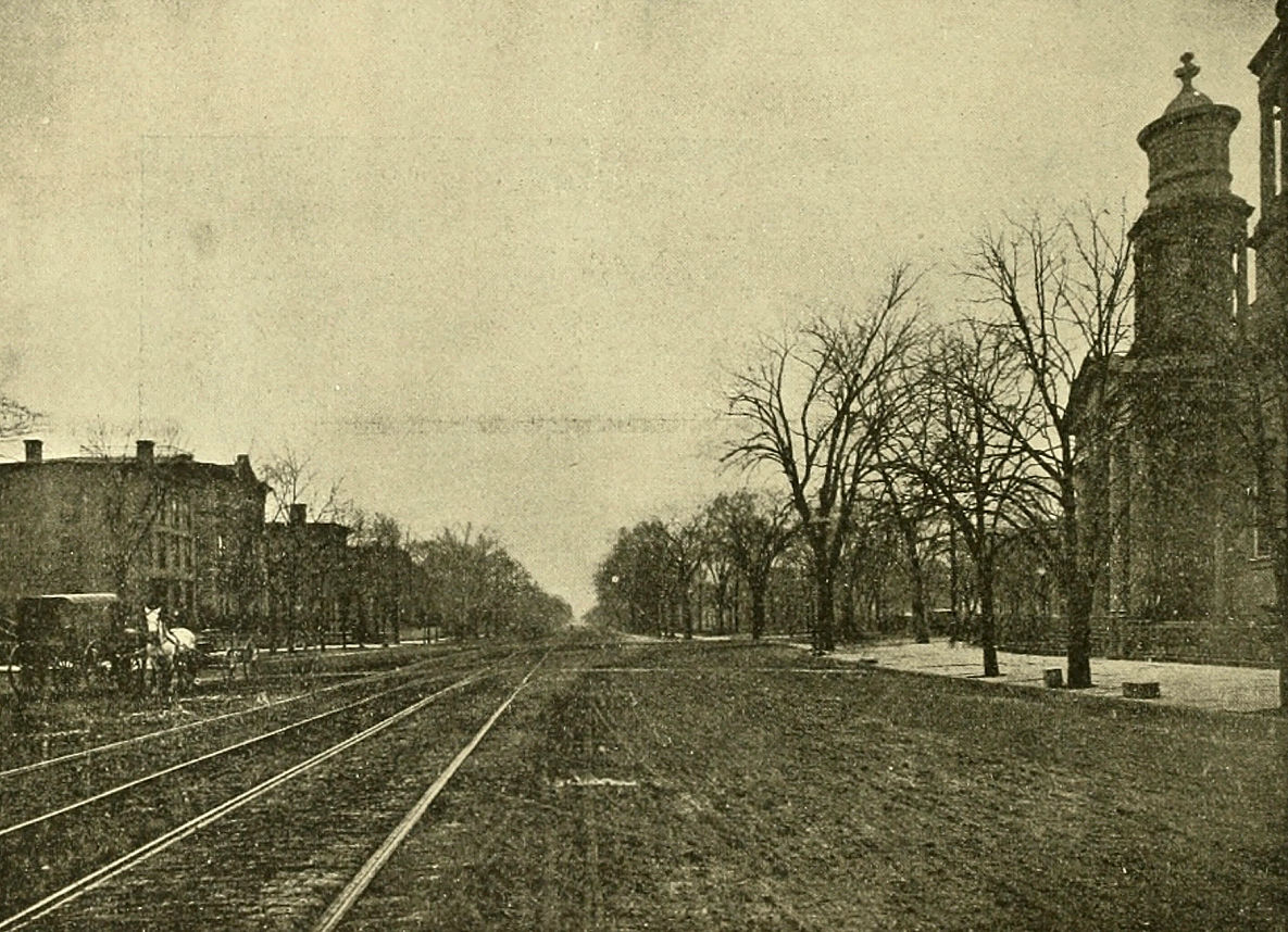 From just south of West Kinney Street
Photo from "Newark & It's Leading Businessmen 1891"
