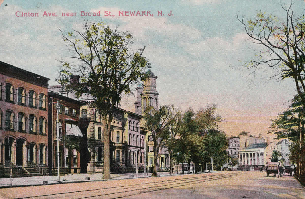 Looking east to Broad Street
~1910

Postcard
