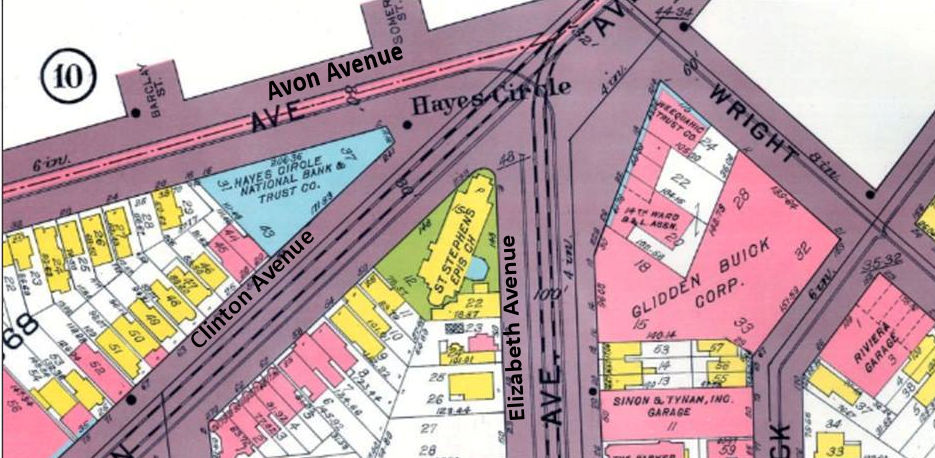 Hayes Circle
1926 Map

