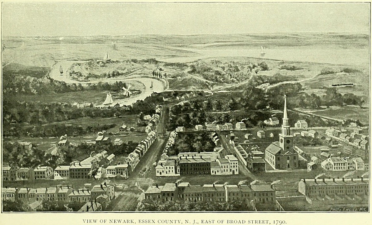 Looking East from Broad Street
Photo from Essex County Illustrated 1897
