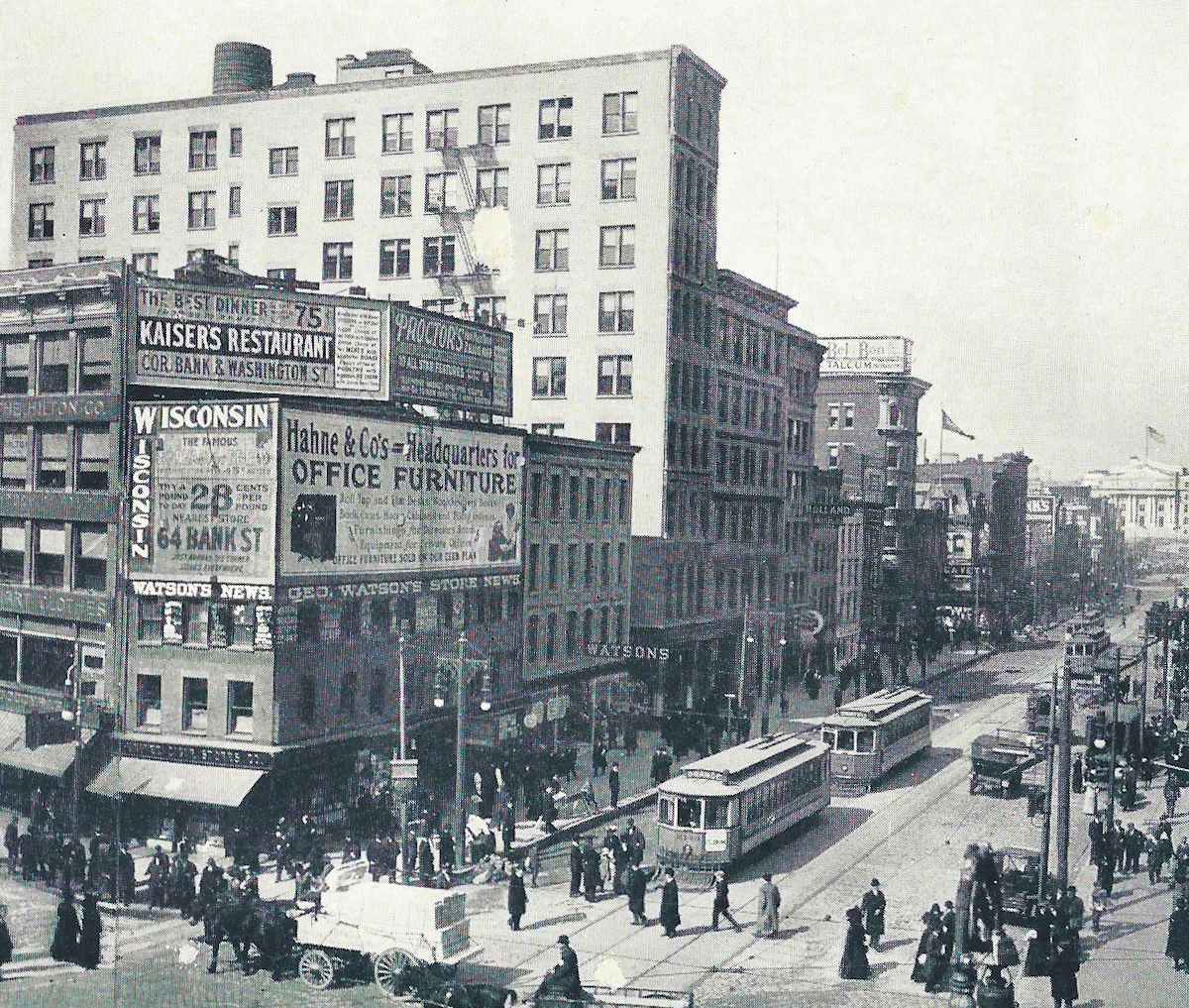 Market Street looking west from Broad Street
From "Newark, the City of Industry" Published by the Newark Board of Trade 1912

